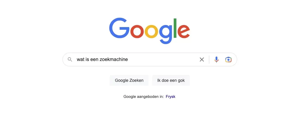 Wat is een zoekmachine google